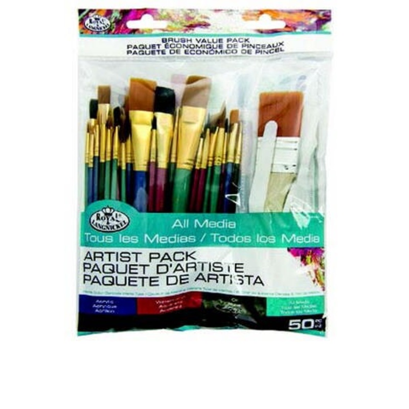 ROYAL 50PC BRUSH SUPER VALUE PACK