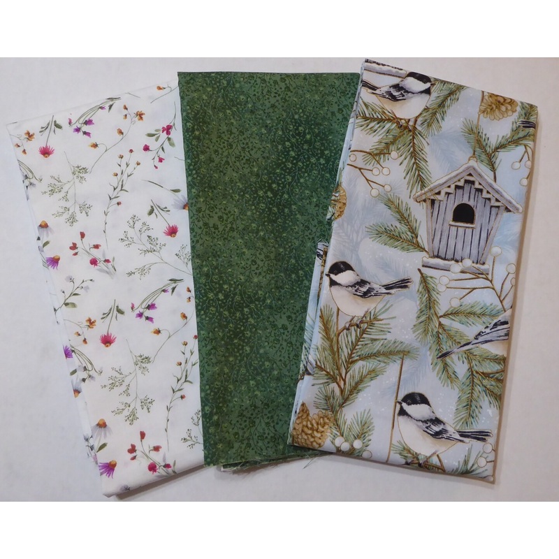 Sparows Green and Floral New Half Yard Plus Bundle