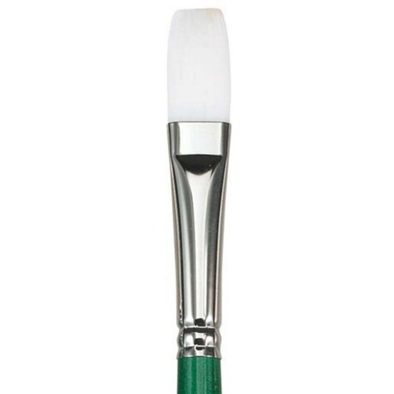 SUMMIT WHITE SYNTHETIC OIL AND ACRYLIC BRUSH FLAT 20