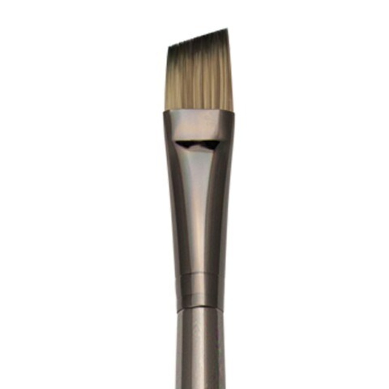 ZEN ACRYLIC SYNTHETIC BRISTLE LONG HANDLE BRUSH ANGULAR 10