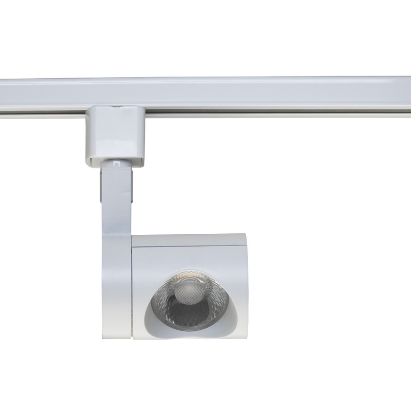 12W 1 Light LED Track Head Pipe White 36 Deg. Beam