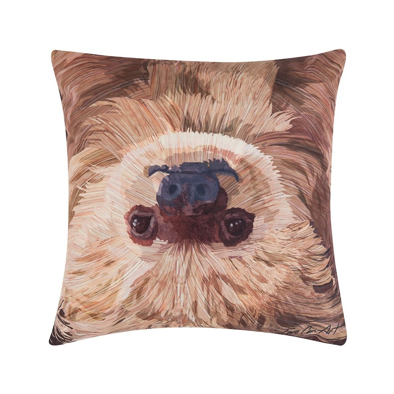 18″ x 18″ Sloth To Do Indoor/Outdoor Decorative Throw Pillow