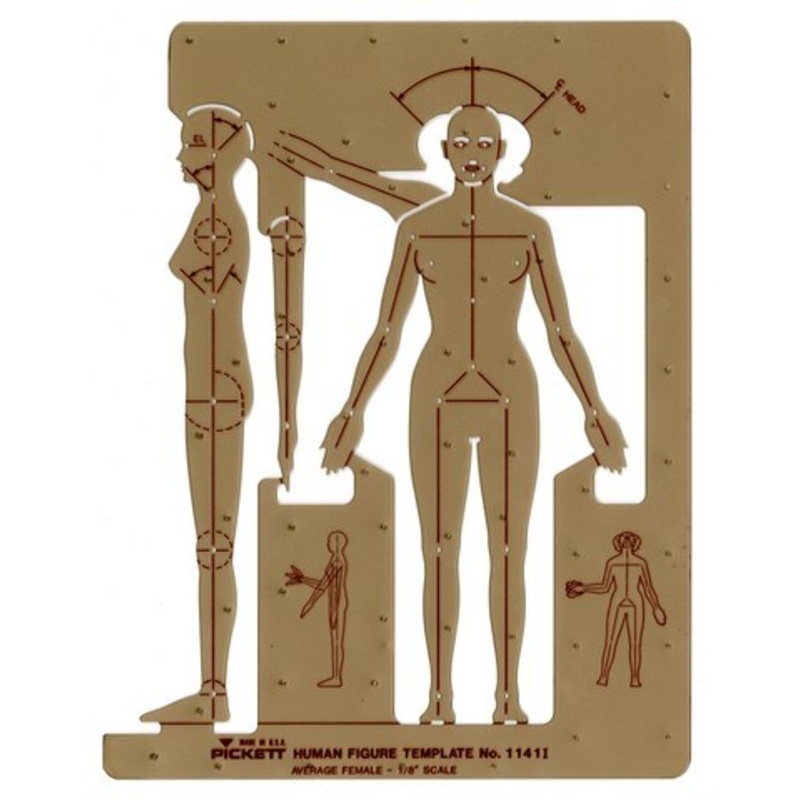 PICKETT TEMPLATE FEMALE FIGURE
