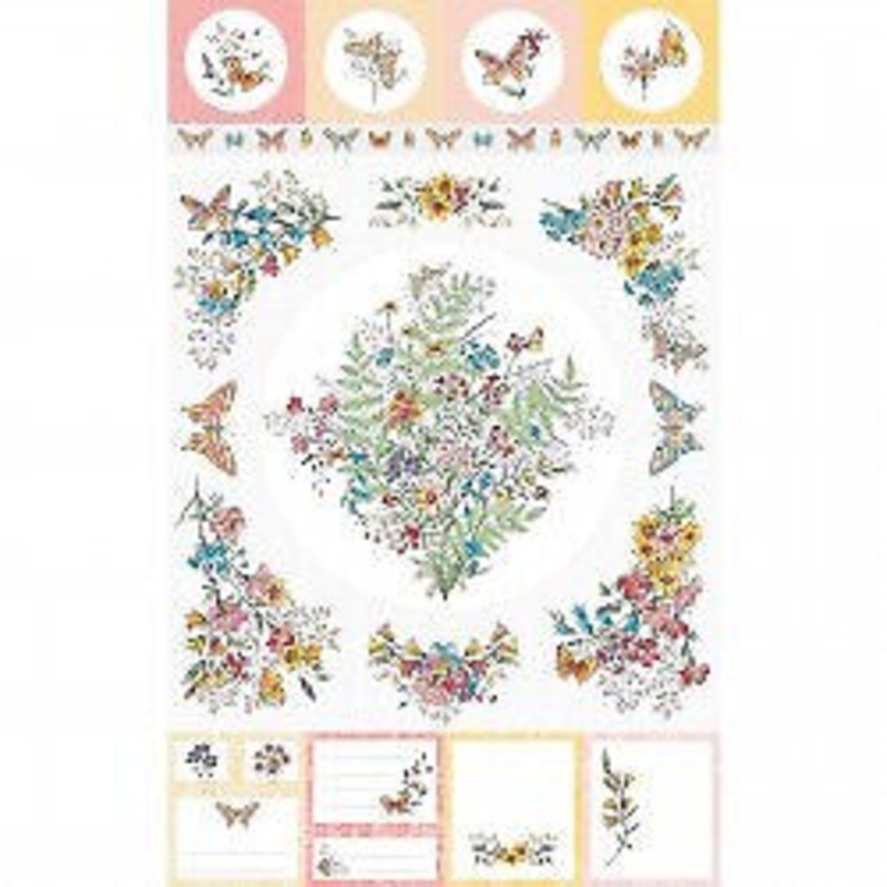 Meadow Edge Digital Cotton Panel 27 inch by Maywood Studios