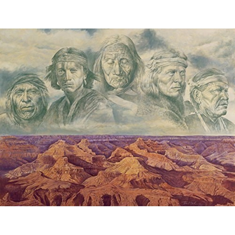 Sunsout Grandfather Earth 500 pc   Jigsaw Puzzle 40080