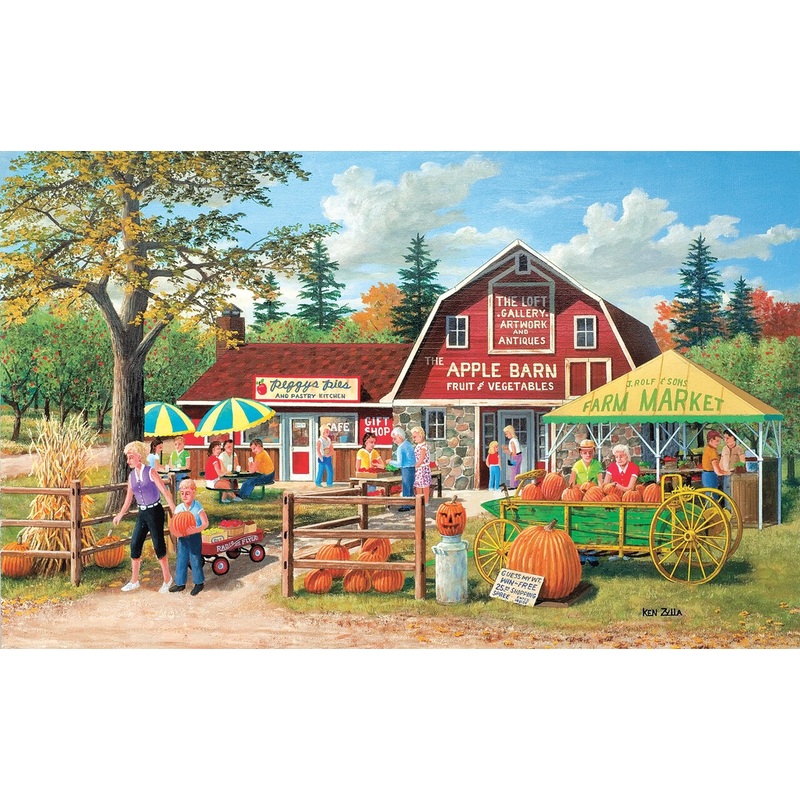 Sunsout Harvest Market 300 pc   Jigsaw Puzzle 39974