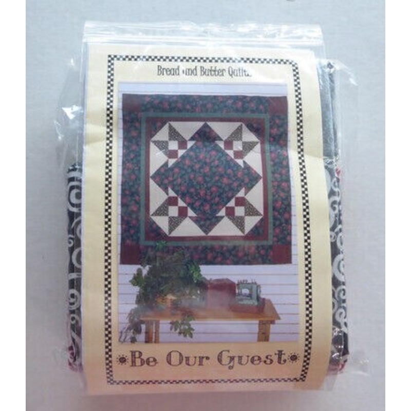 Be Our Guest Wall Hanging Kit 56×56 by Breas and Butter Quilts