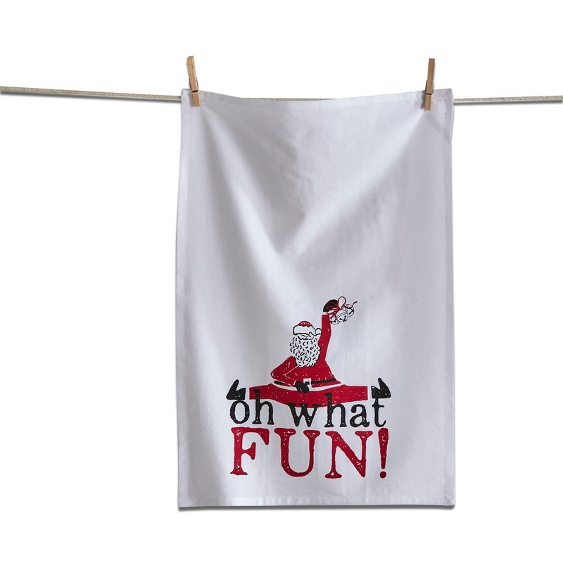 Oh What Fun Stand Fs Dishtowel