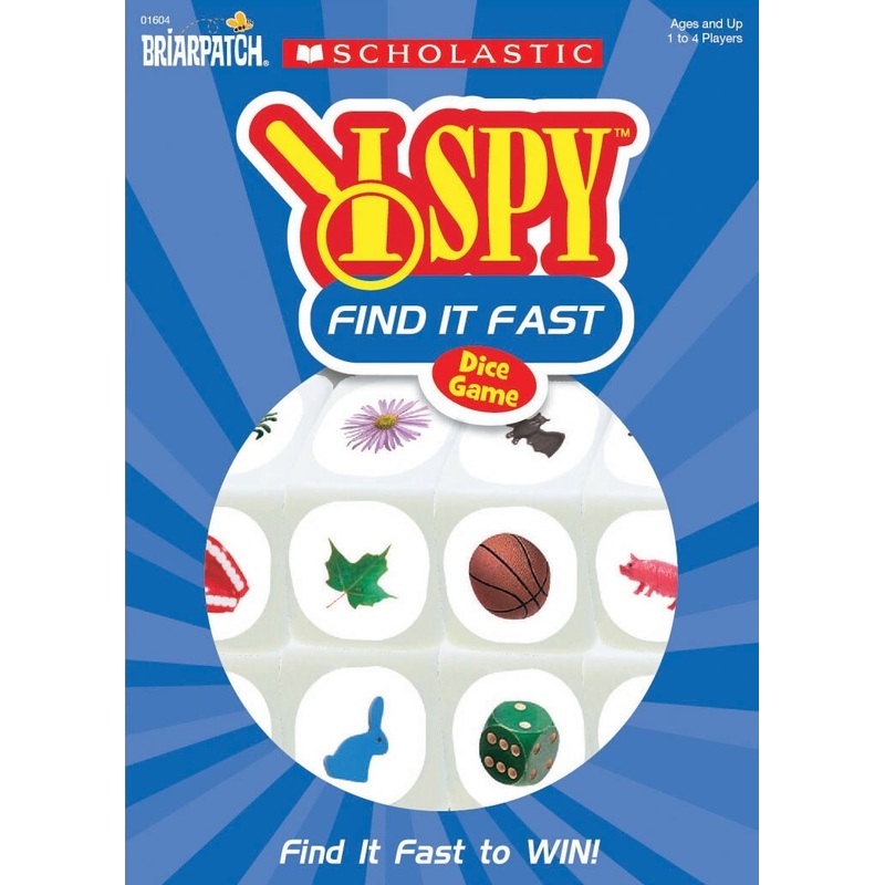 Briarpatch Scholastic I Spy Find It Fast Game