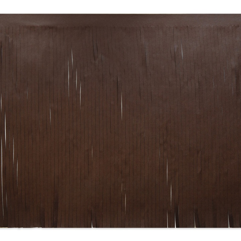 12″ Premium Vegan Leather Fringe Trim