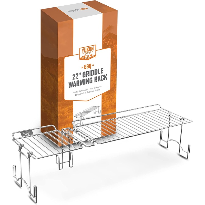 Yukon Glory Griddle Warming Rack: 22″