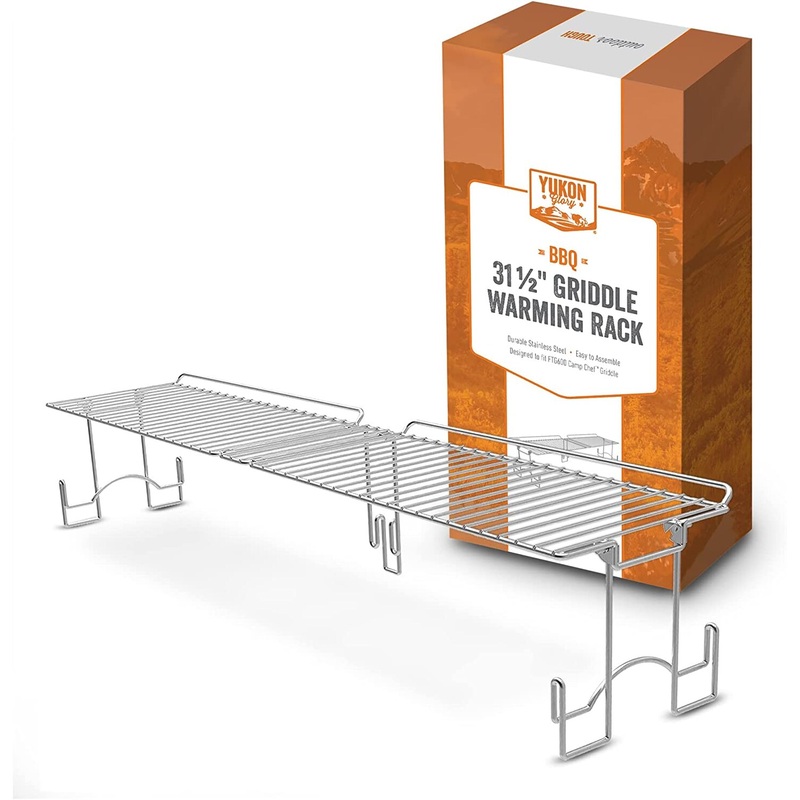 Yukon Glory Griddle Warming Rack: 31.5″
