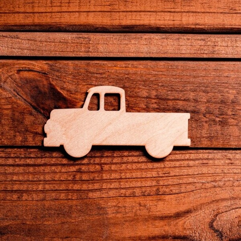 5.5 in. Unfinished Laser Truck