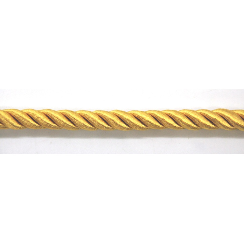 Belagio Cord Trim, 0.378″ Wide, Softer Collection, 50 Yards, Gold
