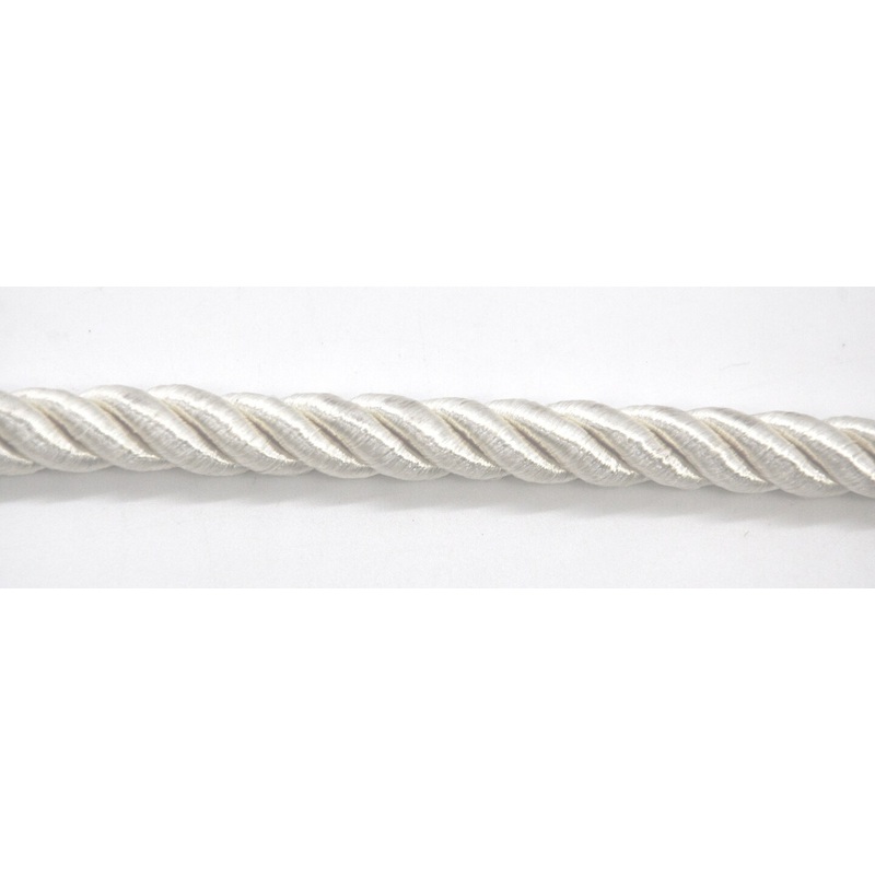 Belagio Cord Trim, 3/16″ Wide, Softer Collection, 50 Yards, White