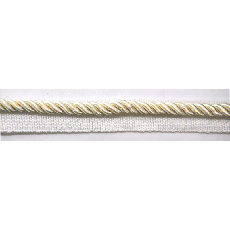 Belagio Lip Cord Trim, 0.187″ Wide, Softer Collection, 50 Yards, Beige