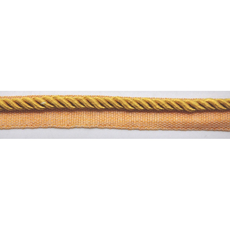Belagio Lip Cord Trim, 0.187″ Wide, Softer Collection, 50 Yards, Gold