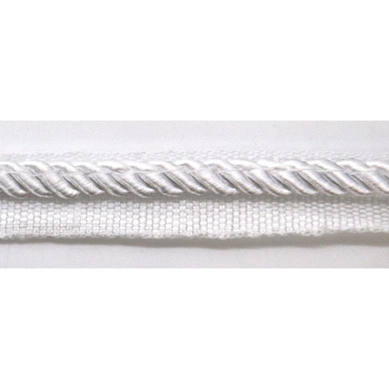 Belagio Lip Cord Trim, 0.187″ Wide, Softer Collection, 50 Yards, White
