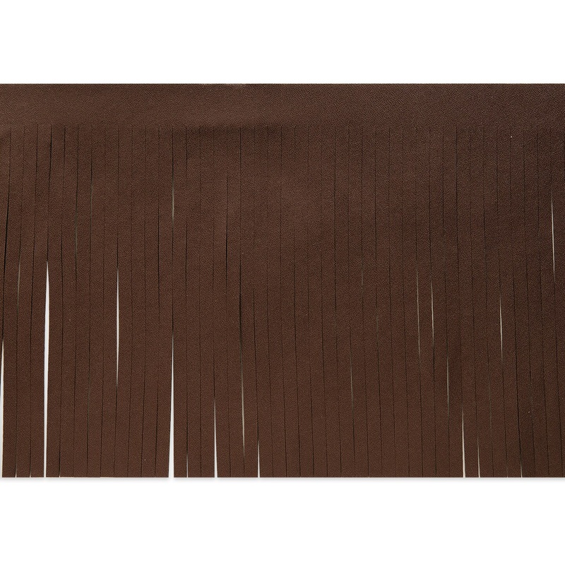 6″ Premium Vegan Leather Fringe Trim
