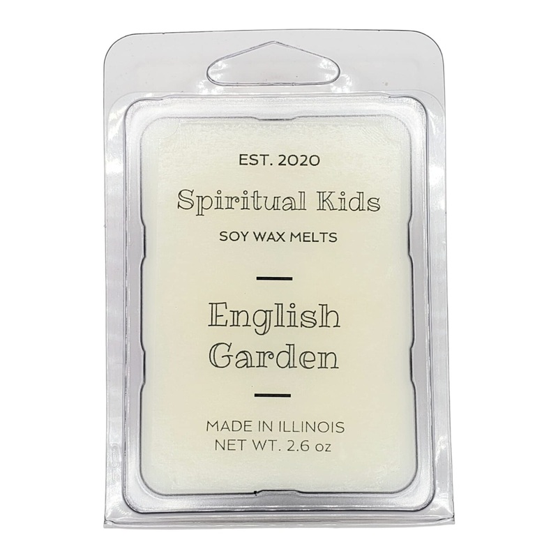 English Garden Soy Wax Melts 2.6oz 6 cubes Hand Poured with Fragrant/Essential Oils! | Floral Wax Melts