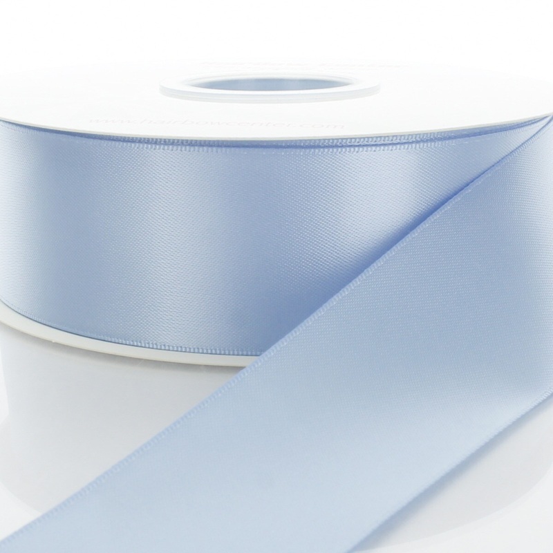 4″ Double Faced Satin Ribbon 333 Dusty Blue 100yd