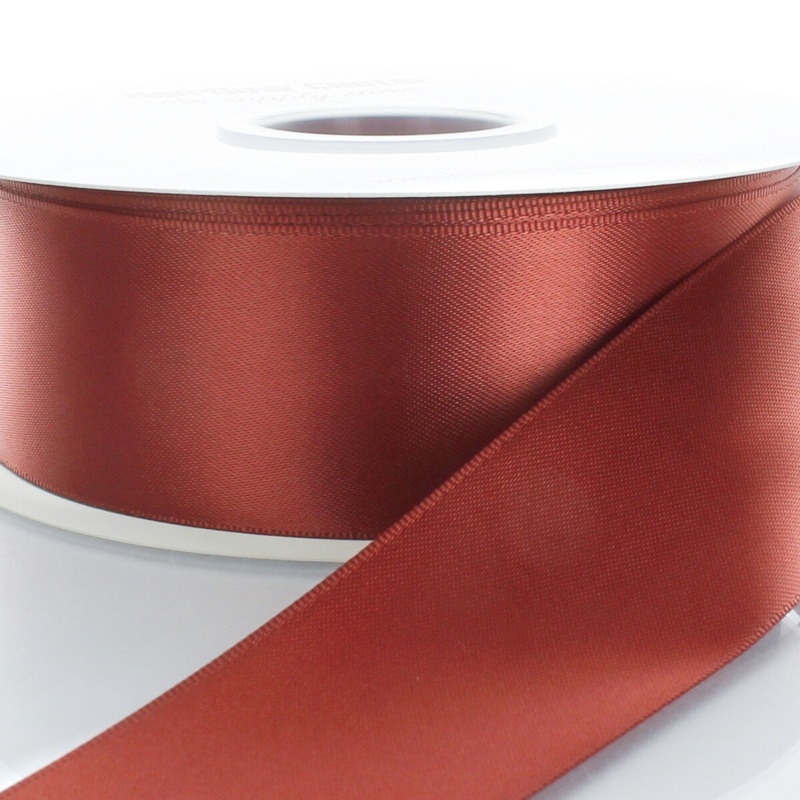 4″ Double Faced Satin Ribbon 780 Rust 3yd