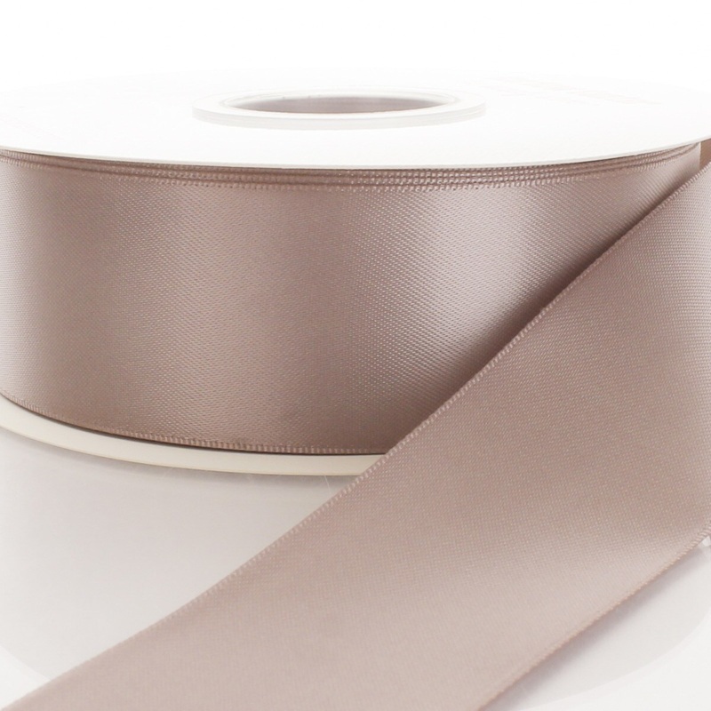 4″ Double Faced Satin Ribbon 814 Truffle 100yd