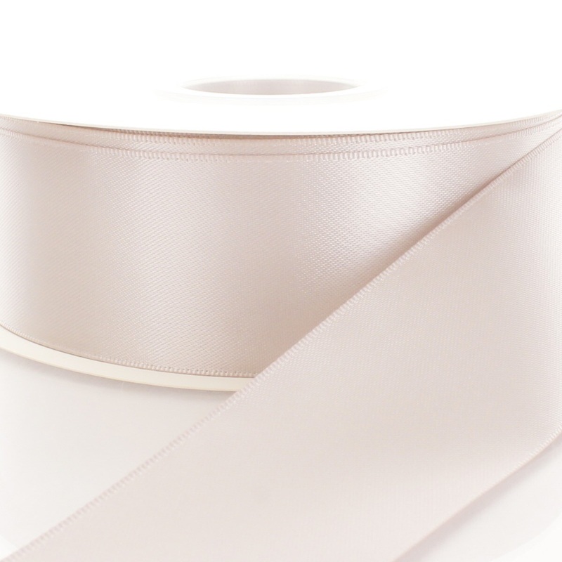 4″ Double Faced Satin Ribbon 818 Beige 100yd