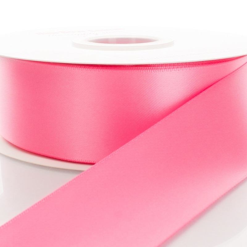 4″ Double Faced Satin Ribbon 156 Hot Pink 3yd