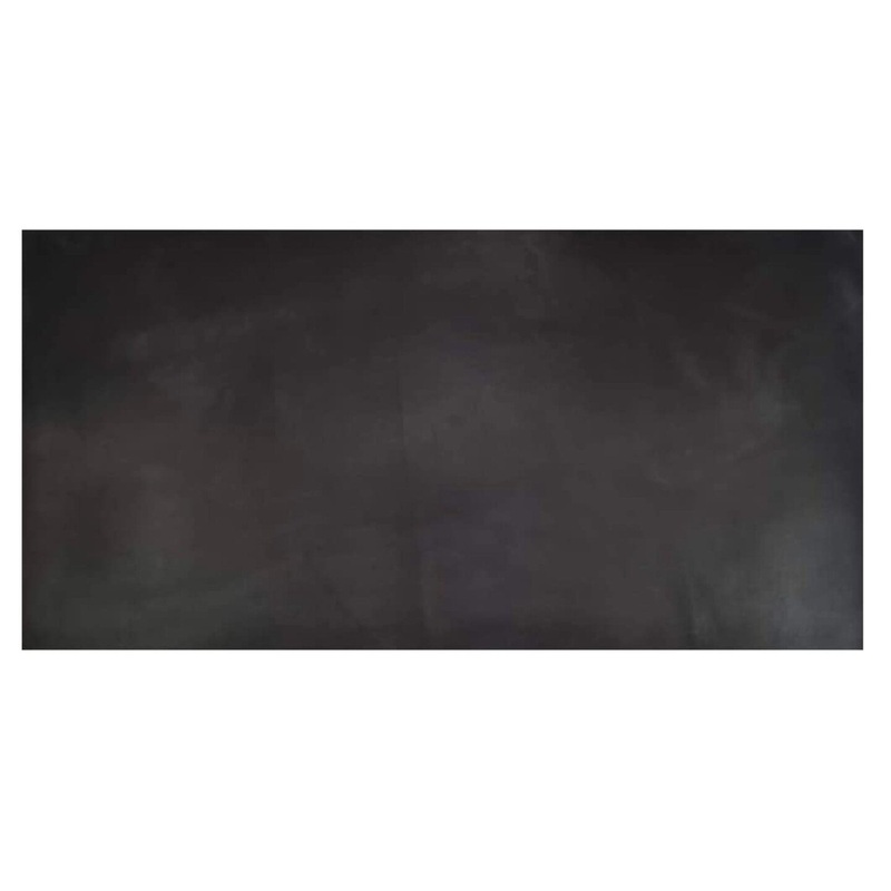 Import Tooling Full Grain Cowhide Leather Piece 24″x48″ 5/6oz (2.0mm) BLACK