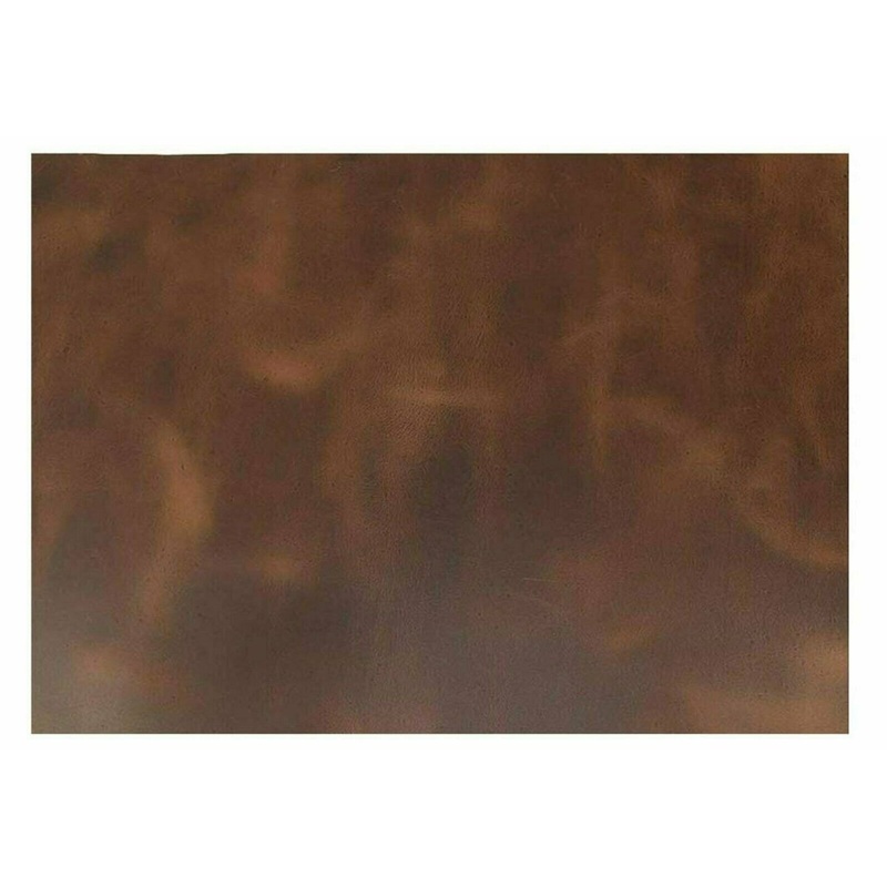 Import Tooling Full Grain Leather Piece 10″x18″ 5/6oz 2mm 100% Cowhide  BROWN