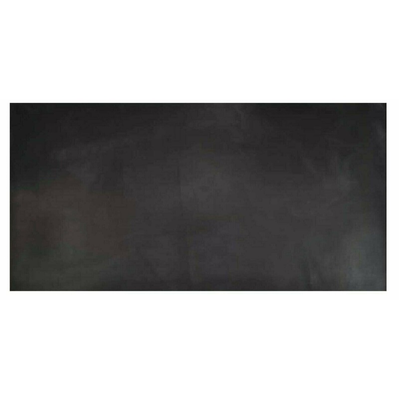 Tooling Leather Square 12×24 2.0mm 5/6oz Thick Full Grain Cowhide Leather BLACK