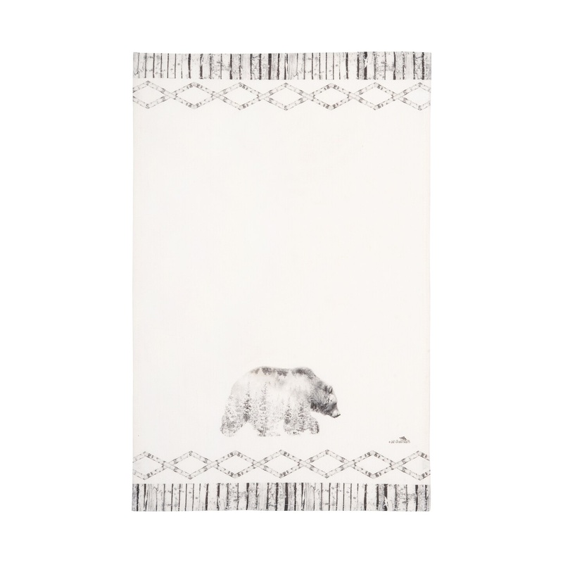 Bear Forest Printed Kitchen Towel