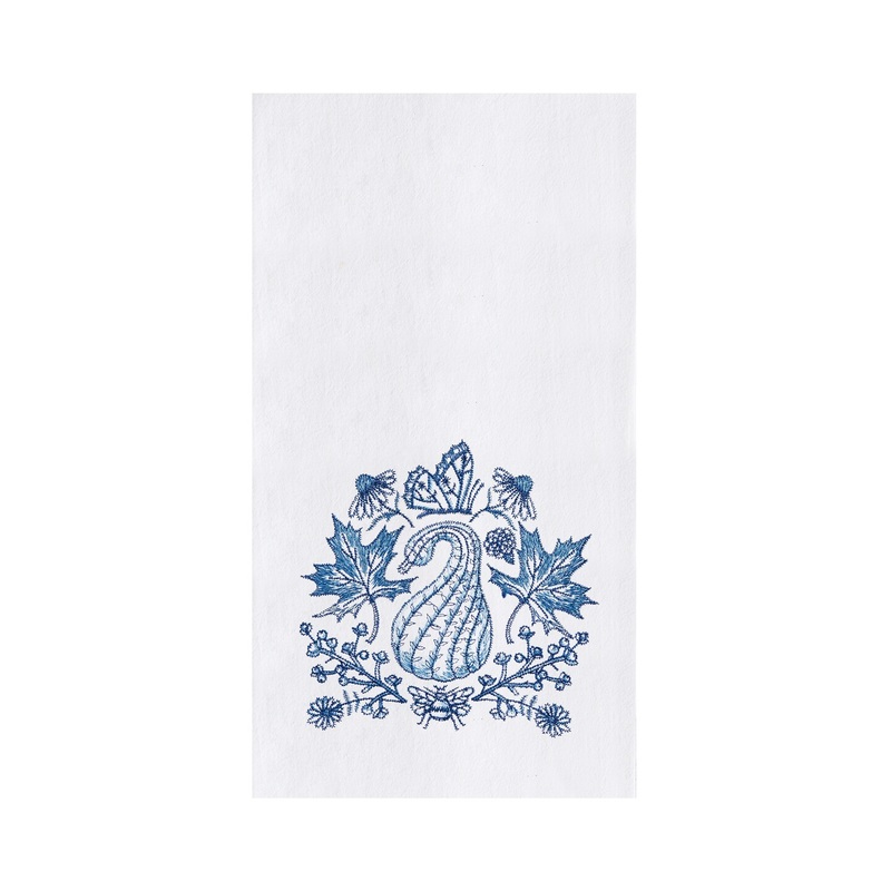 Blue Harvest Gourd Towel