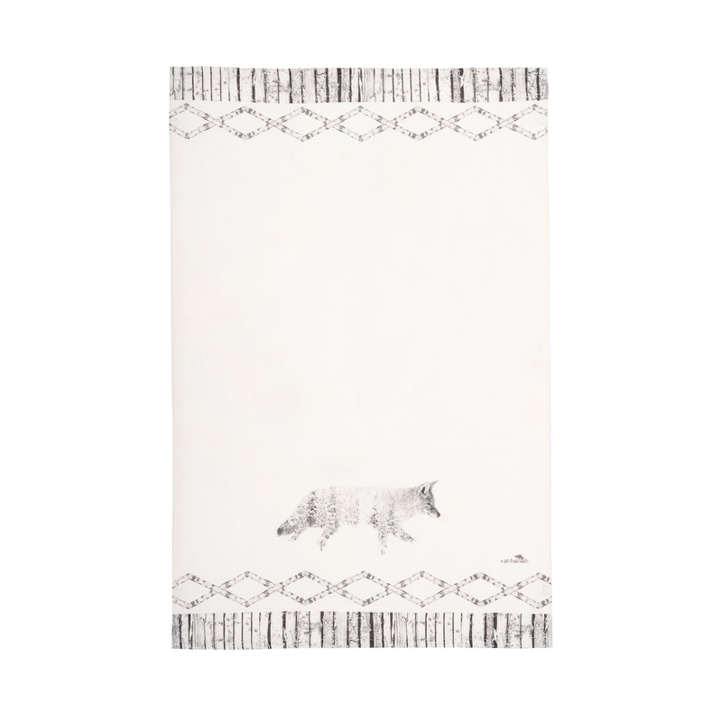 Fox Forest Printed Kitchen Towel