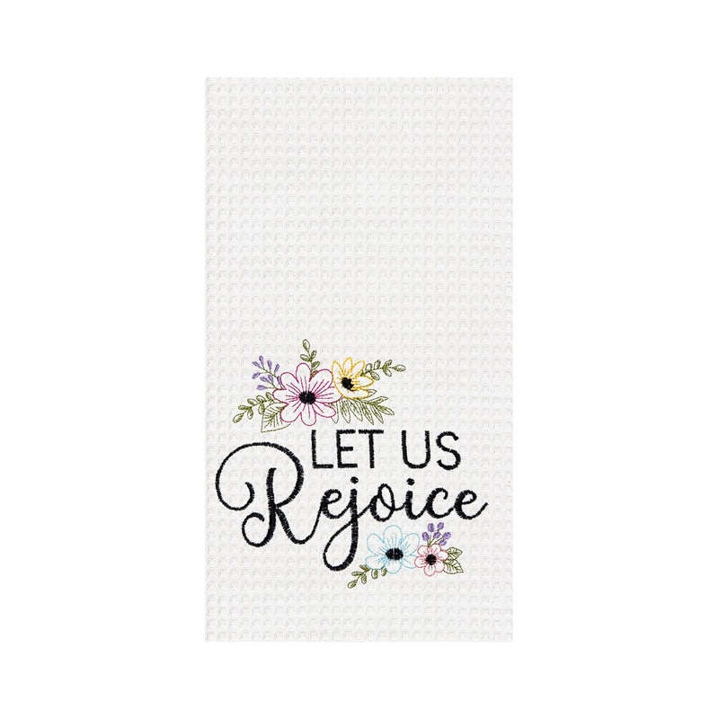 Let Us Rejoice Kitchen Towel