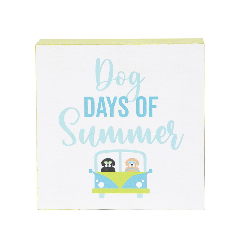Dog Days Of Summer Shelf Block
