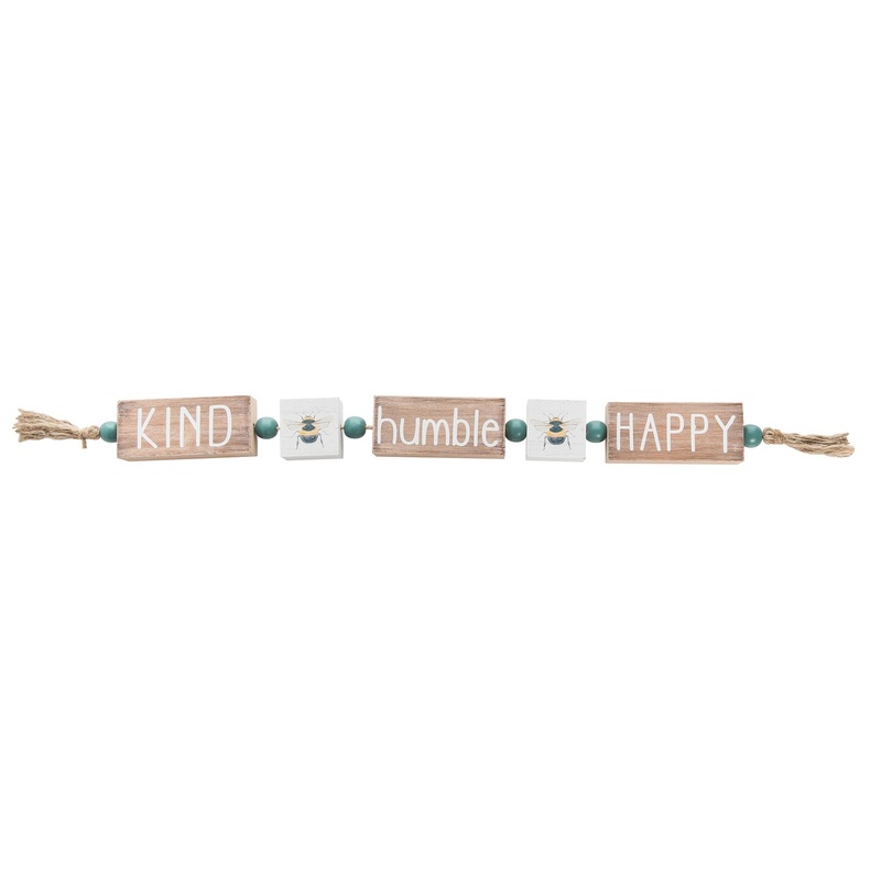 Kind Humble Happy Bumble Bee Spring Table Sitter