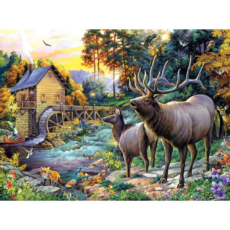 Sunsout At the Mill 1000 pc   Jigsaw Puzzle 61915