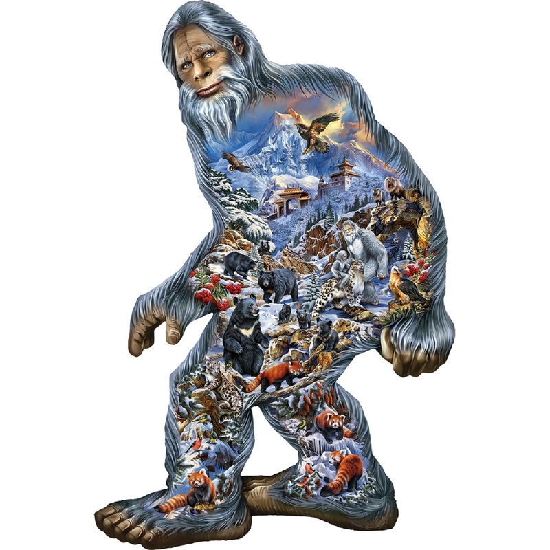 Sunsout Yeti 850 pc Special Shape  Jigsaw Puzzle 95017