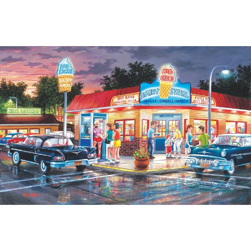 Sunsout A Touch of August 550 pc   Jigsaw Puzzle 39372