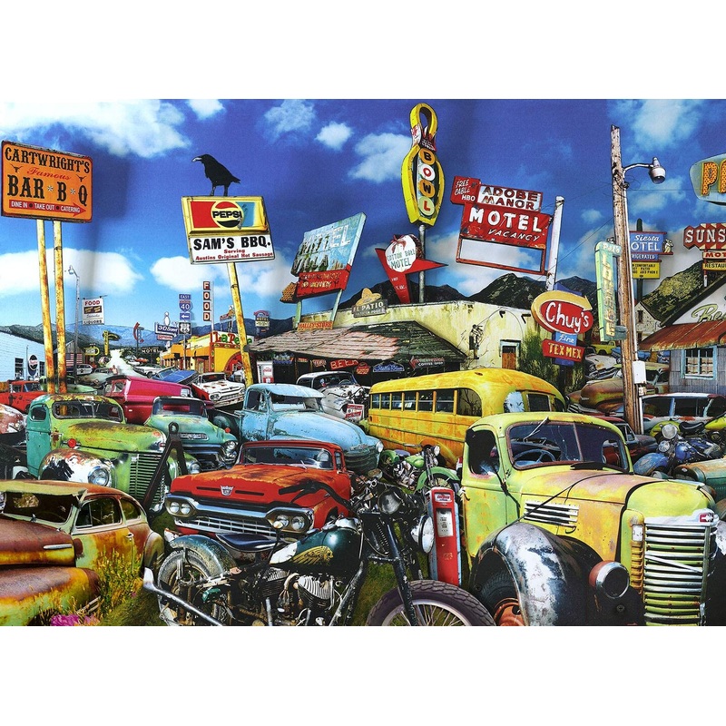 Sunsout Adobe Manor 500 pc Large Pieces  Jigsaw Puzzle 30056