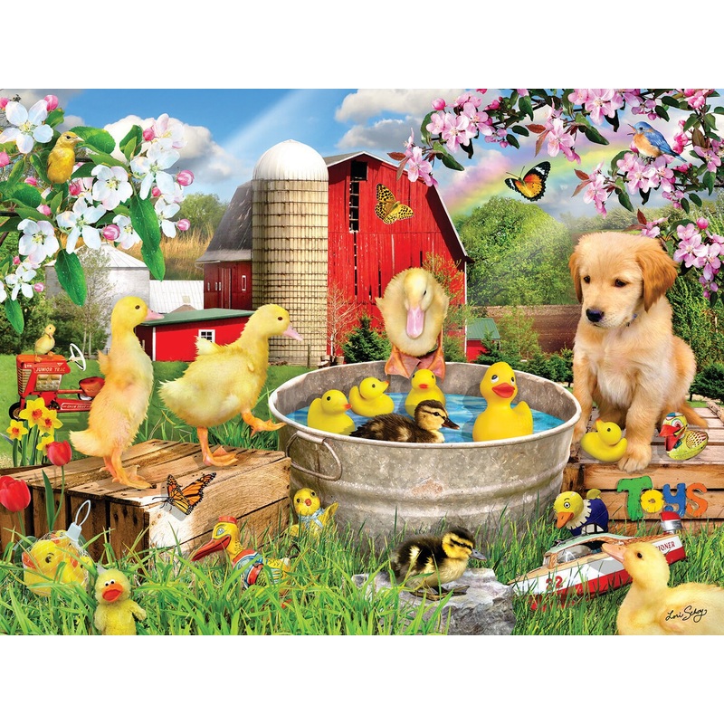 Sunsout Bathtub toys 500 pc   Jigsaw Puzzle 35223