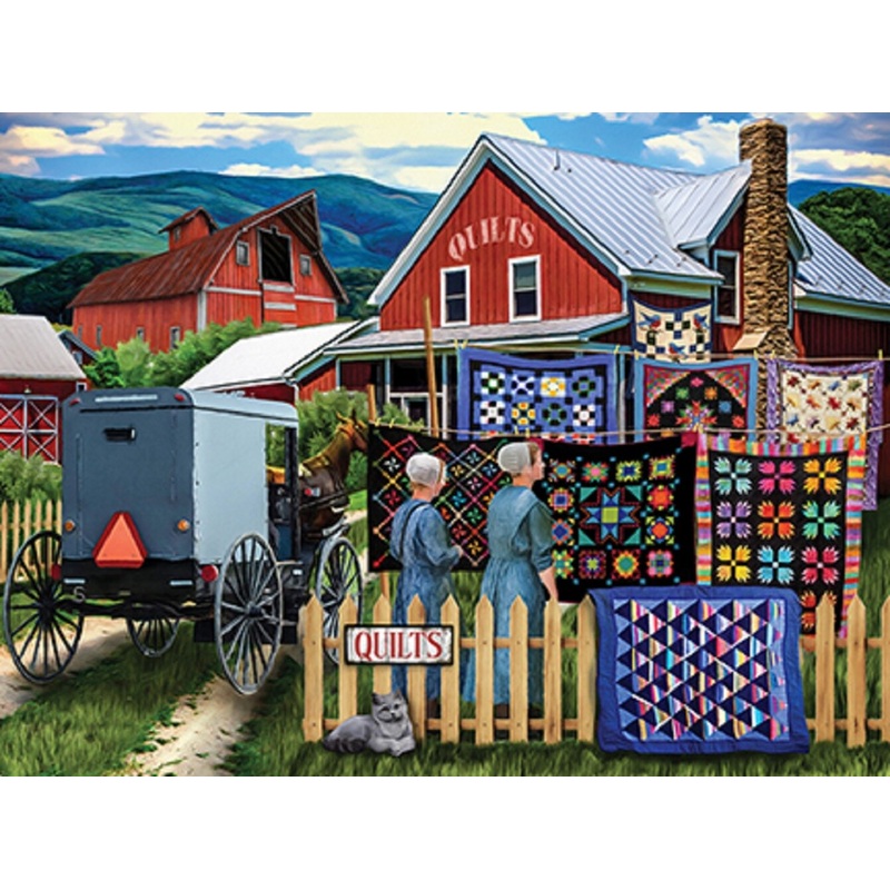 Sunsout Checking in on the Competition 1000 pc   Jigsaw Puzzle 28564