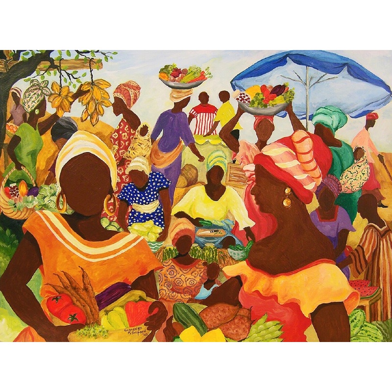 Sunsout To Market 1000 pc   Jigsaw Puzzle 71432