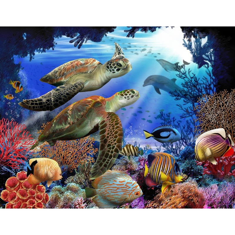 Sunsout Underwater Fantasy 500 pc   Jigsaw Puzzle 28804