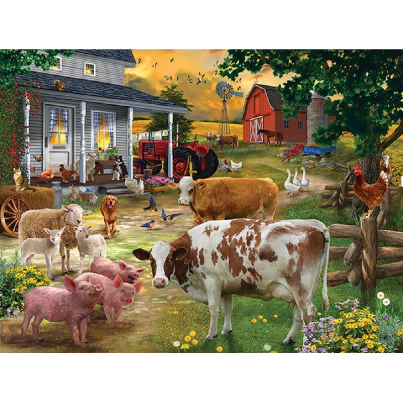 Sunsout Wise Acres Farm 300 pc   Jigsaw Puzzle 31205