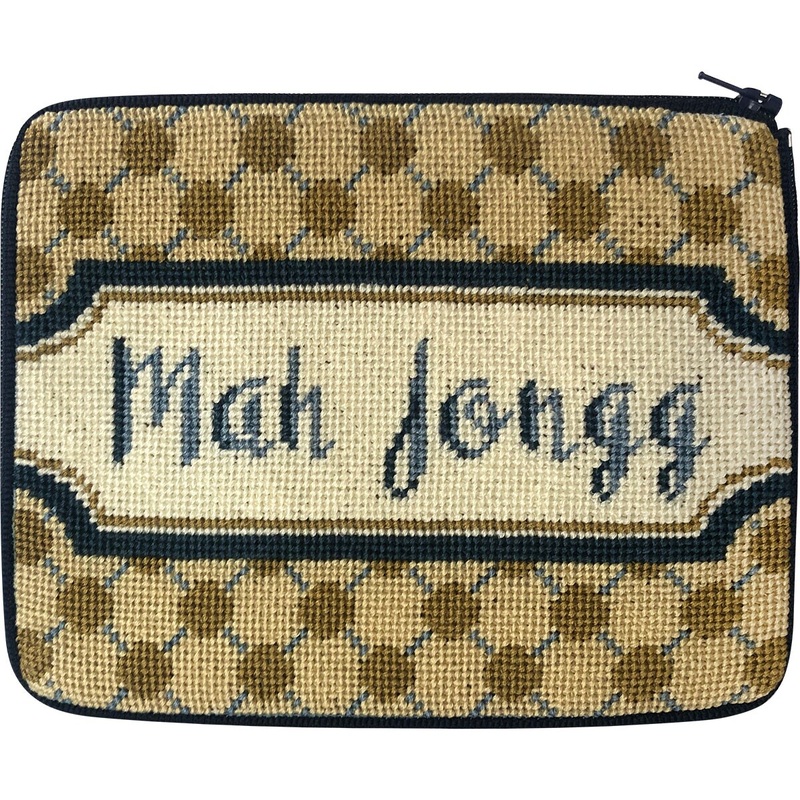 Alice Peterson Stitch & Zip Mah Jongg Case Dots
