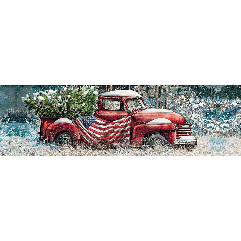 Lang  Flag Truck Jigsaw Puzzle
