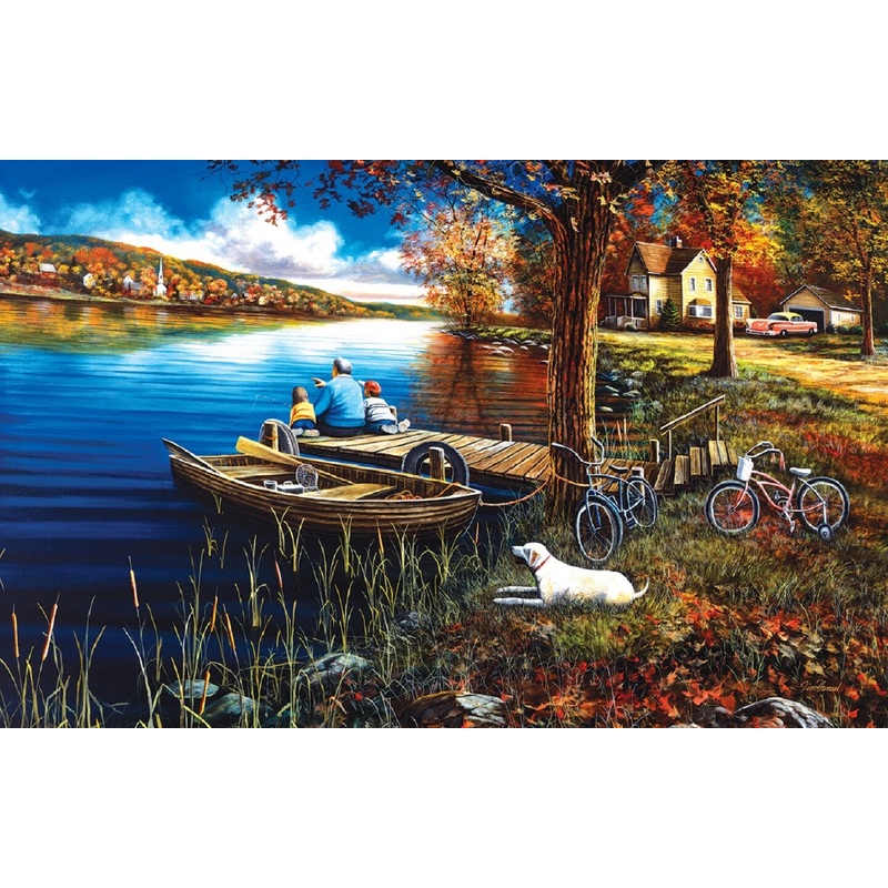 Sunsout Treasured Moments 1000 pc   Jigsaw Puzzle 67395